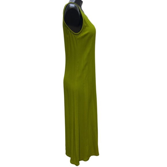 Double D Ranch Tank Green Sleeveless Dress M - Picture 3 of 5